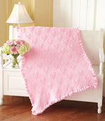 Elegant Hearts Baby Blanket