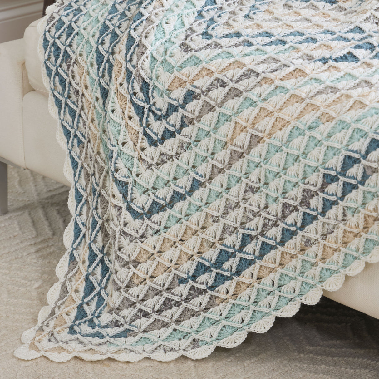 Alpine Heritage Crochet Blanket