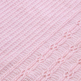 Cabled Hugs Crochet Baby Blanket