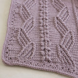Columnist Cable Crochet Blanket