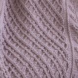 Columnist Cable Crochet Blanket