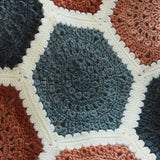 Honeycomb Path Crochet Blanket