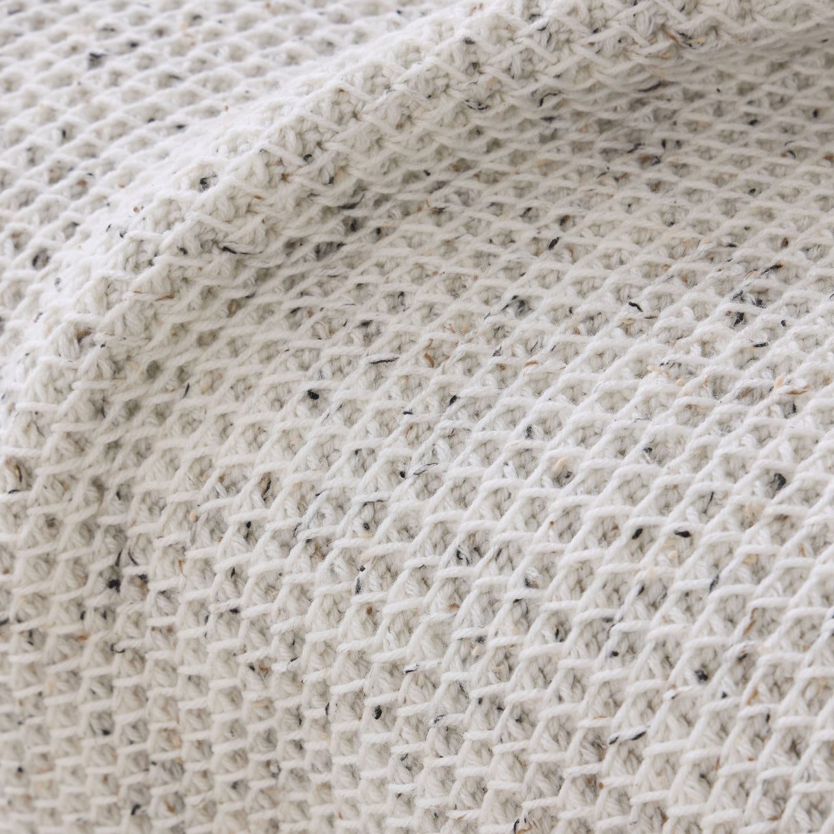 Reversible Honeycomb Crochet Afghan