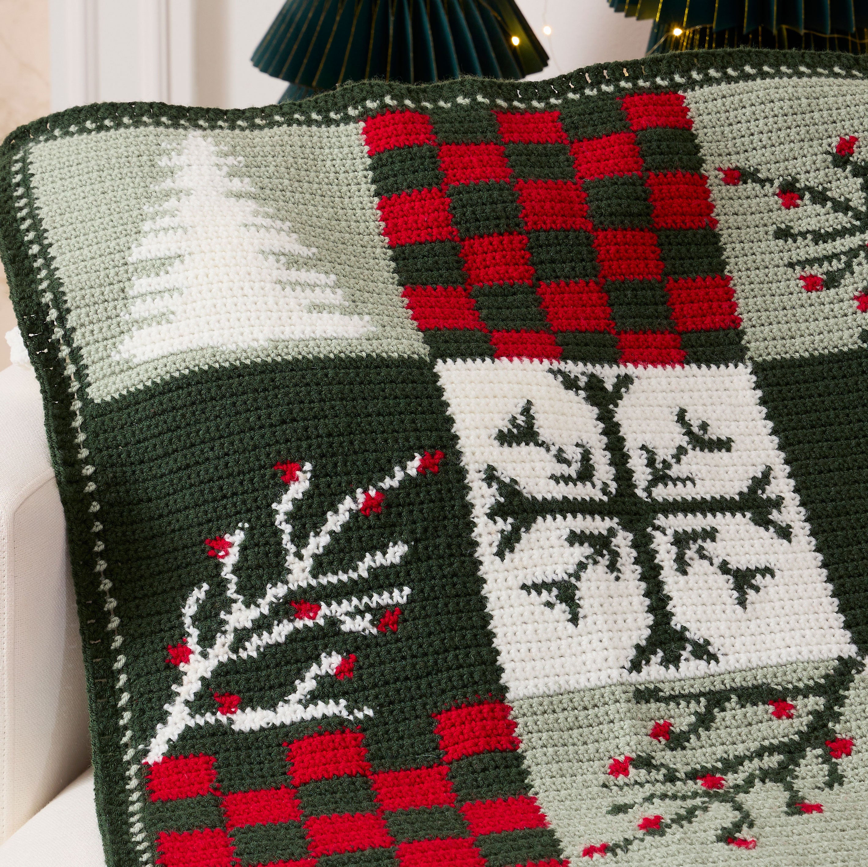Snowfall Throw – Mary Maxim