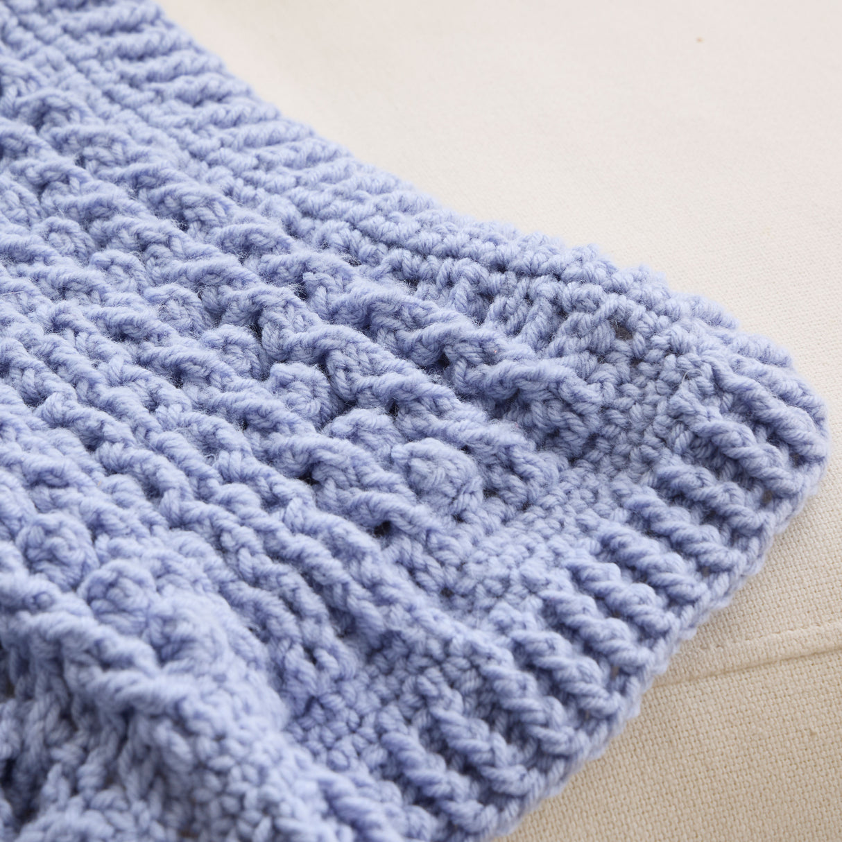 Cabled Trellis Crochet Afghan