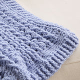 Cabled Trellis Crochet Afghan