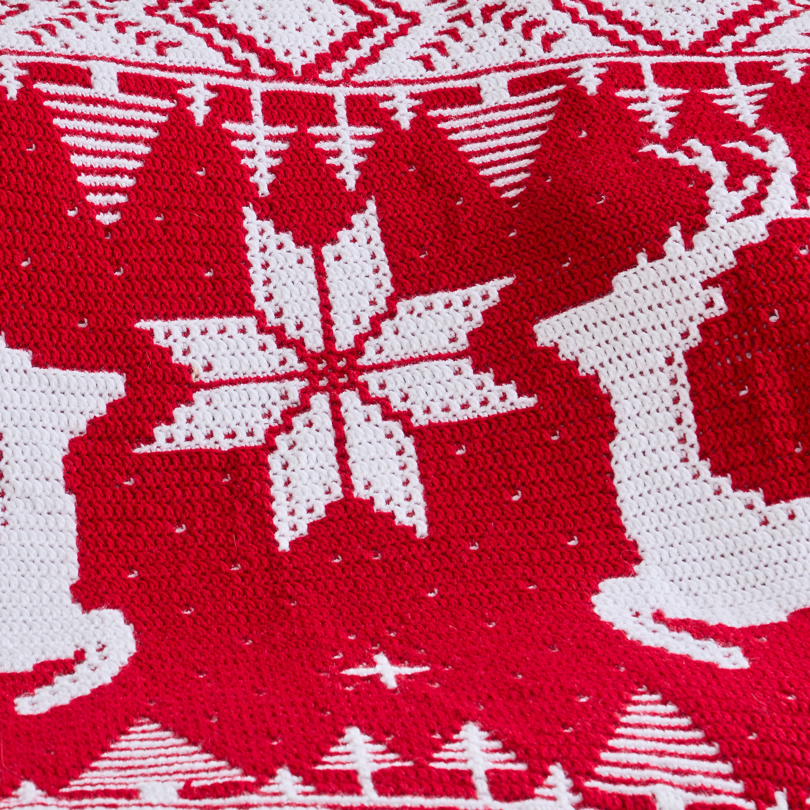 Christmas Joy Mosaic Afghan – Mary Maxim