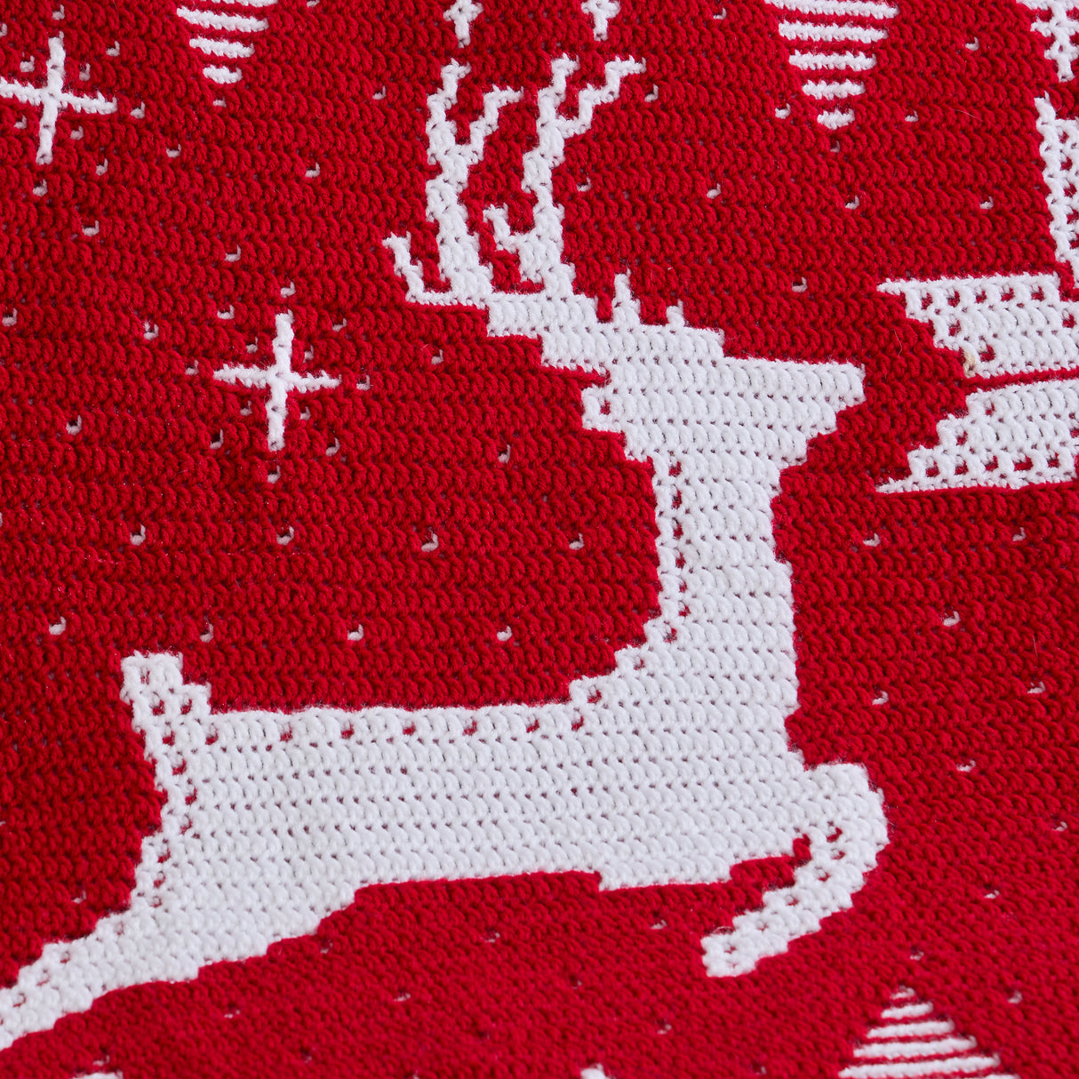 Christmas Joy Mosaic Afghan