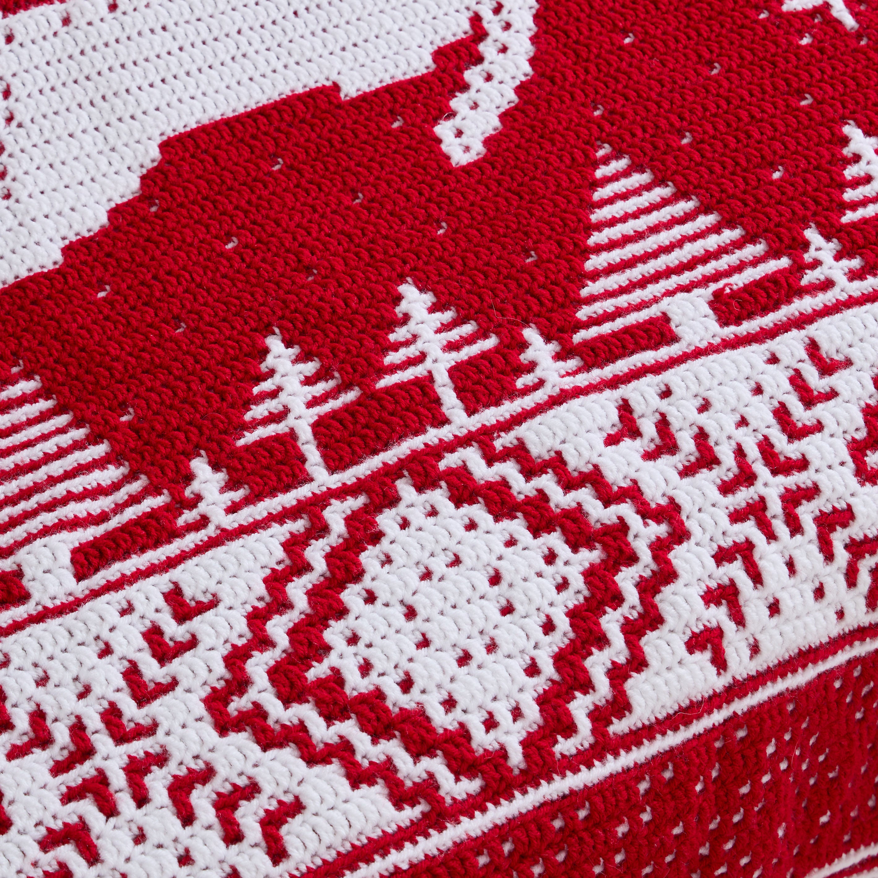 Christmas Joy Mosaic Afghan – Mary Maxim