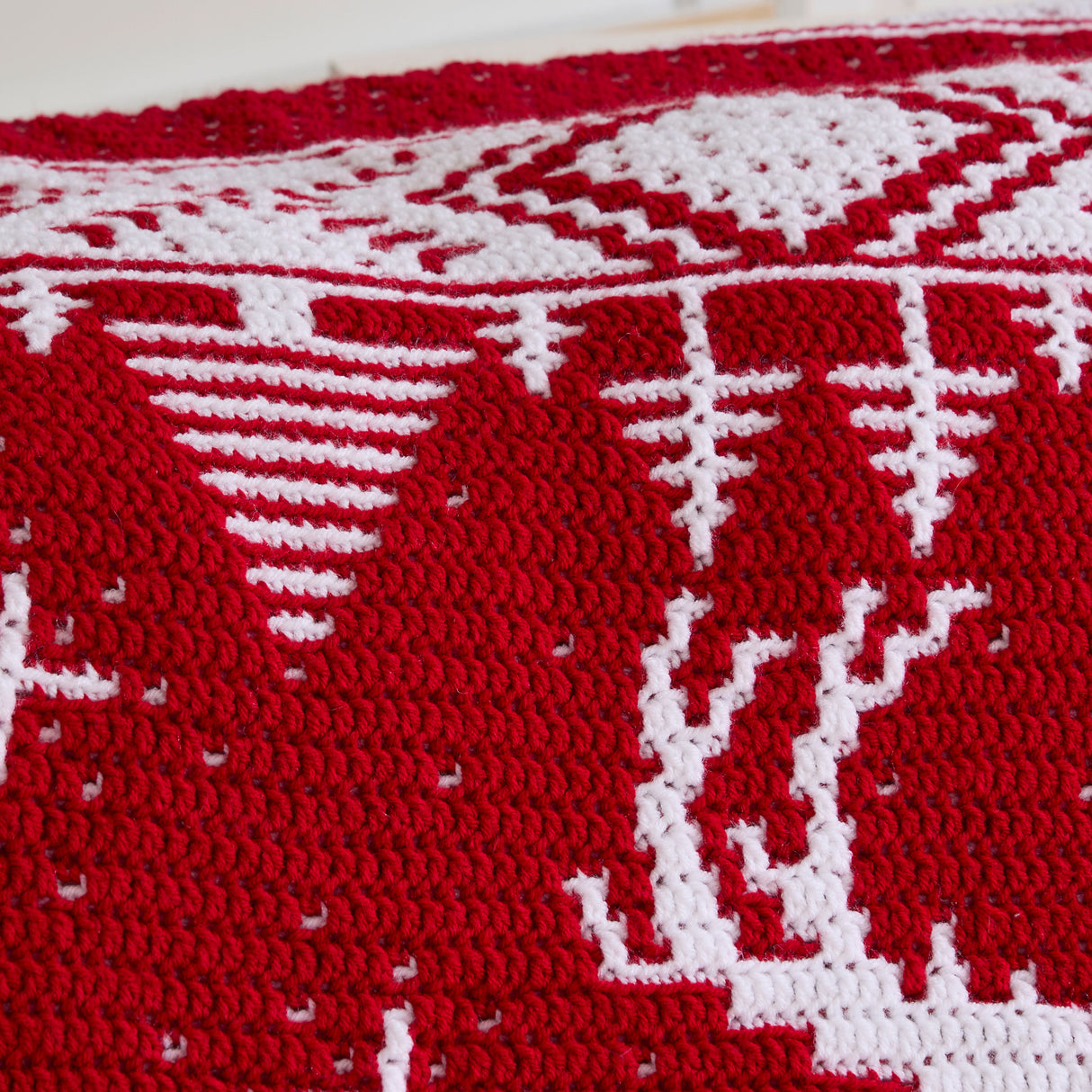 Christmas Joy Mosaic Afghan