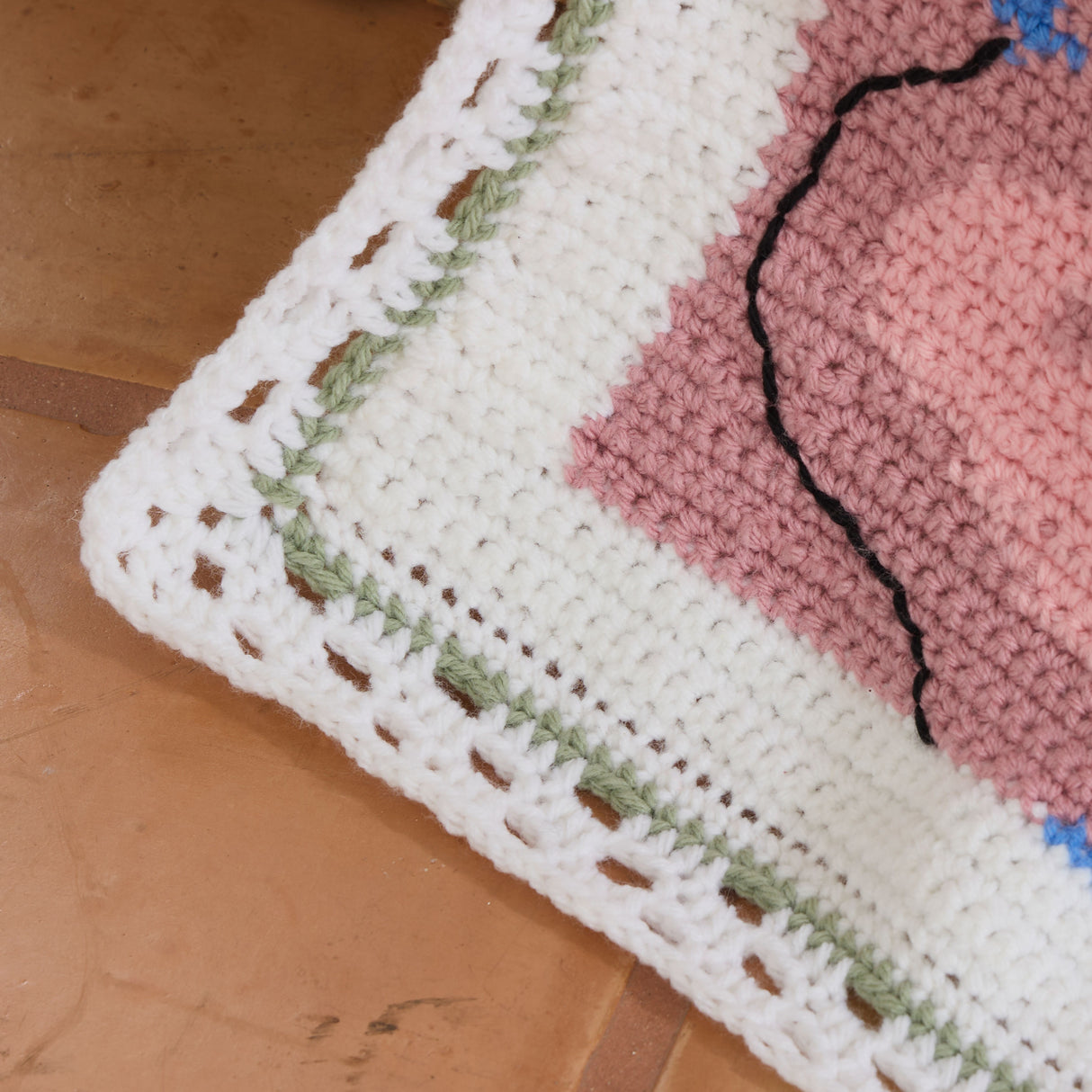 Farm Sweet Farm Baby Crochet Blanket