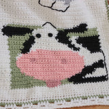 Farm Sweet Farm Baby Crochet Blanket