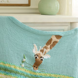 Our Neck of the Woods Knit Baby Blanket