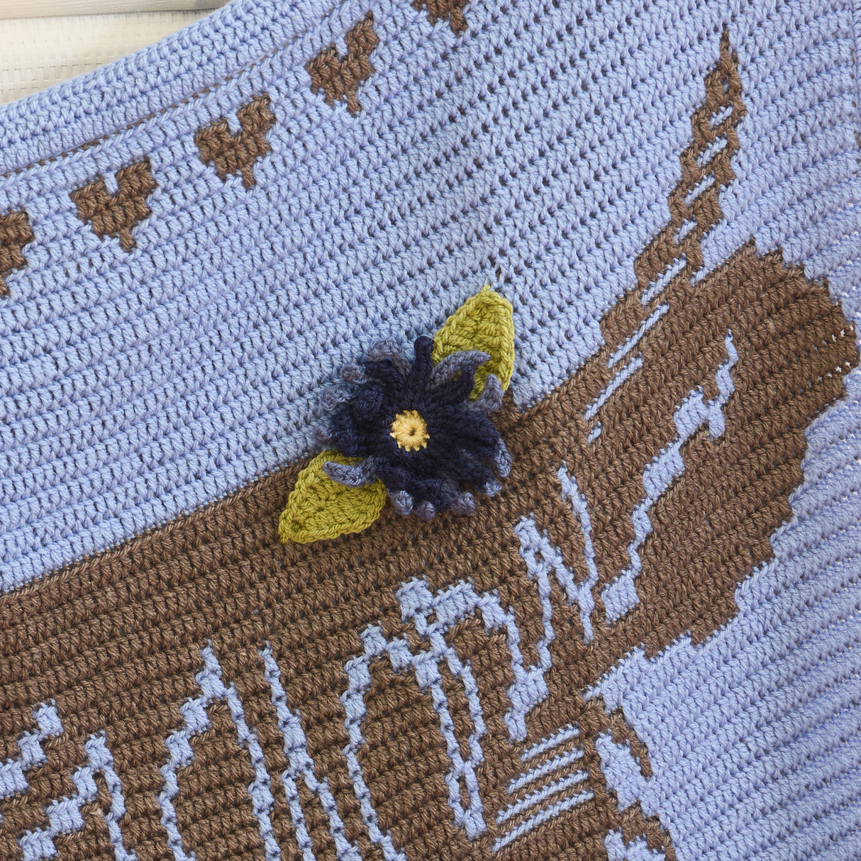 Little Highland Wonder Crochet Baby Blanket