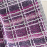Mad for Plaid Knit Blanket