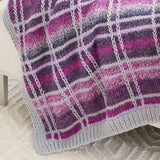 Mad for Plaid Knit Blanket