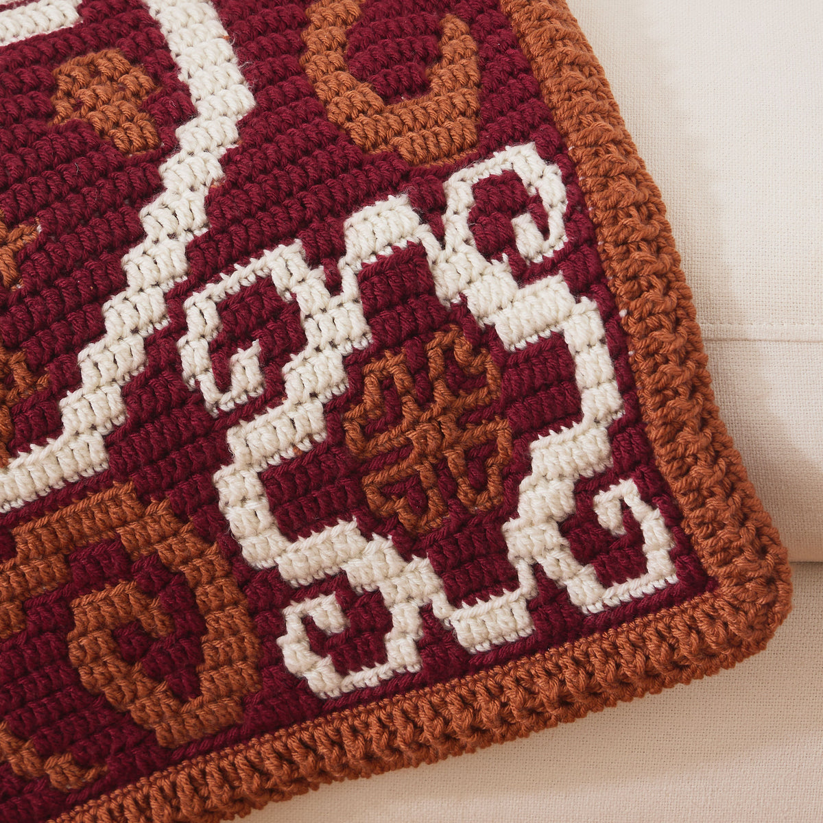 Fall Folk Crochet Afghan