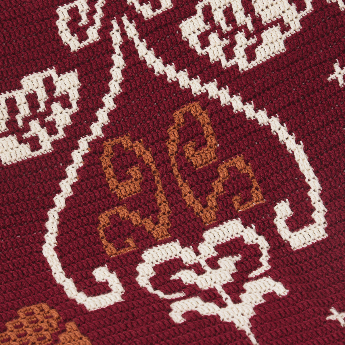 Fall Folk Crochet Afghan