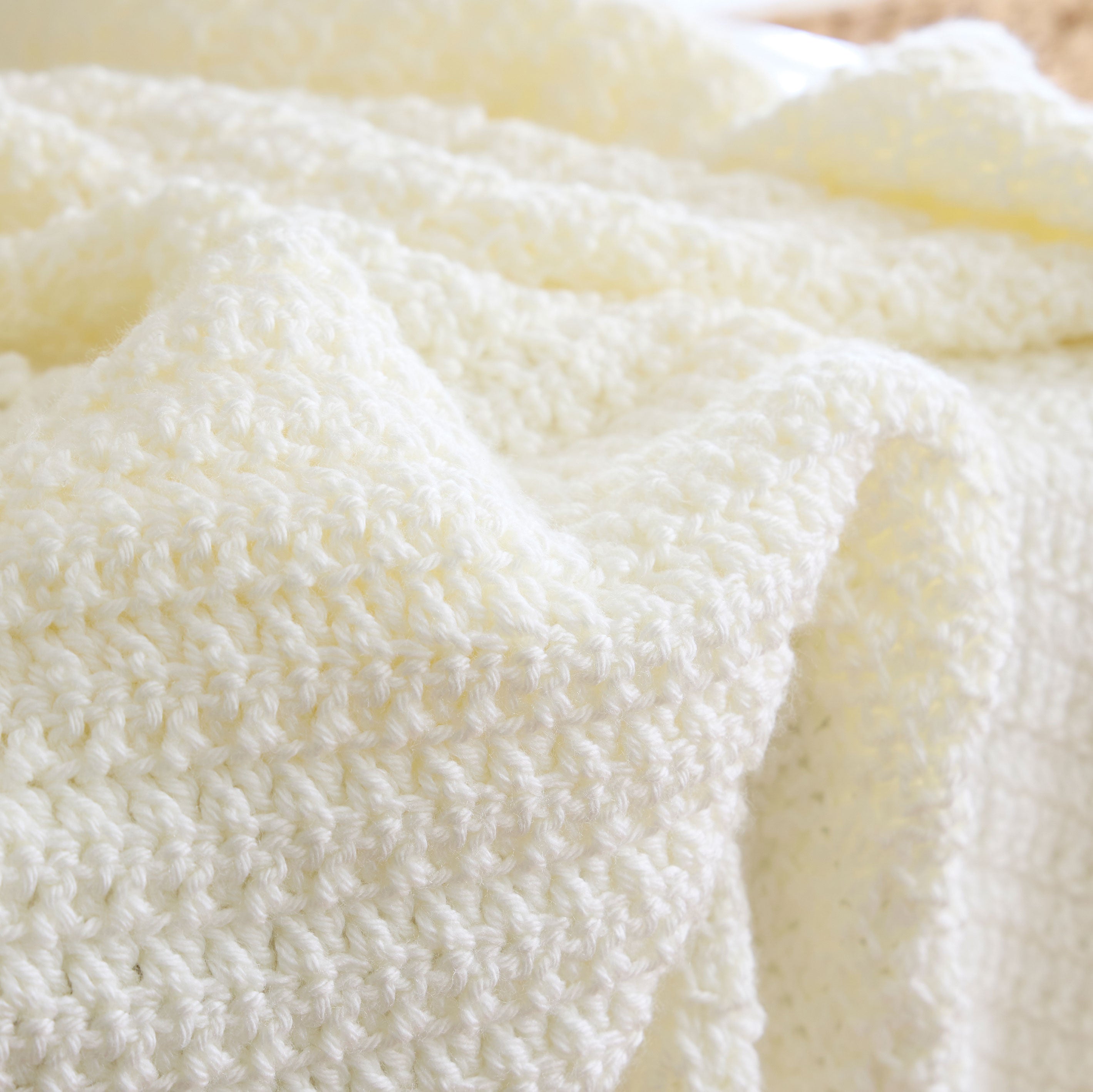 Snowball Baby Blanket – Mary Maxim