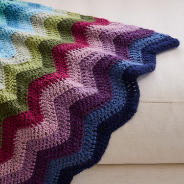 Ripple of Many Colors Crochet Kit Mary Maxim