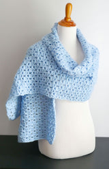 Morning Glory Crochet Shawl