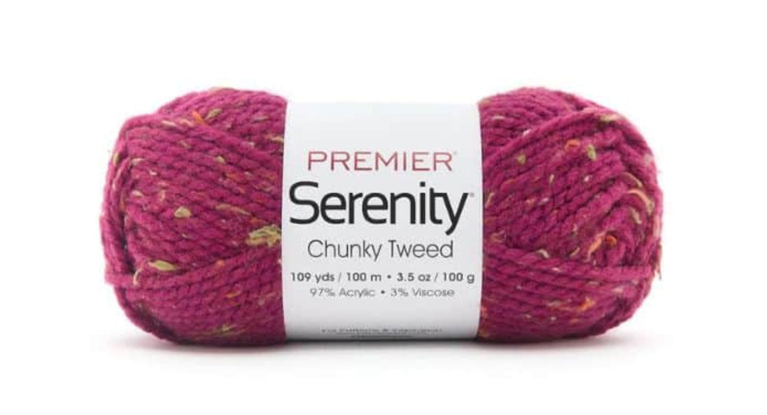 Fil de tweed épais sérénité