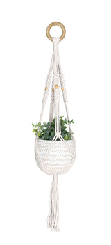 Textured Short Macrame Plant Hanger