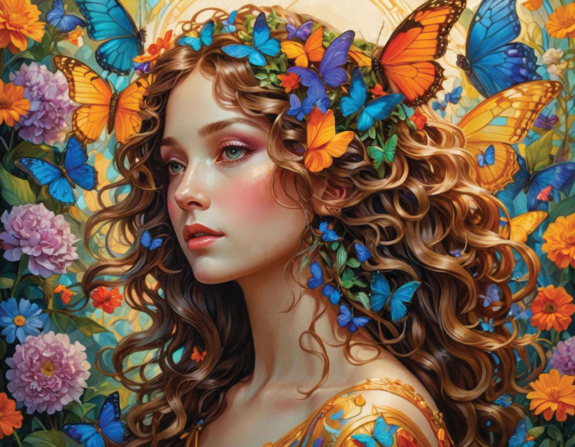 The Enchanted Garden Muse Jigsaw Puzzle