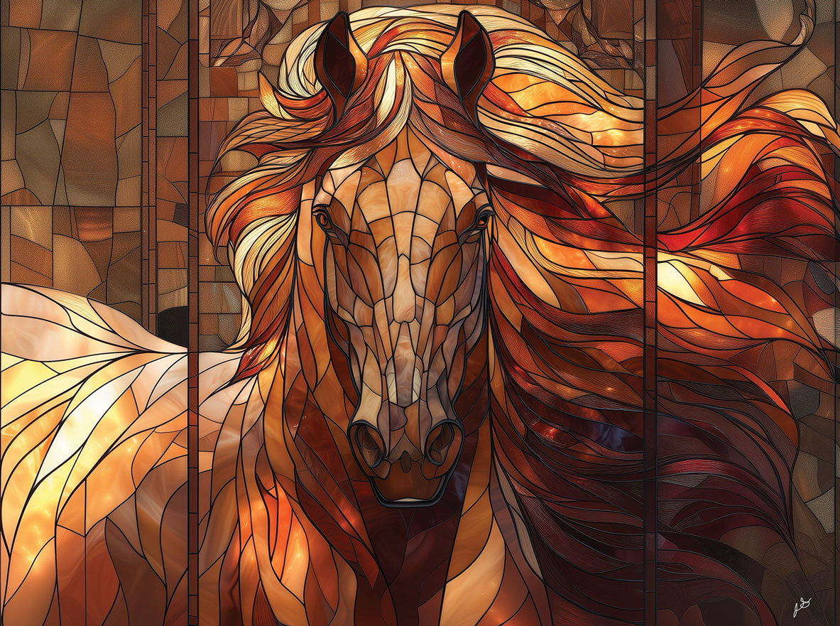 Wild Stallion Jigsaw Puzzle