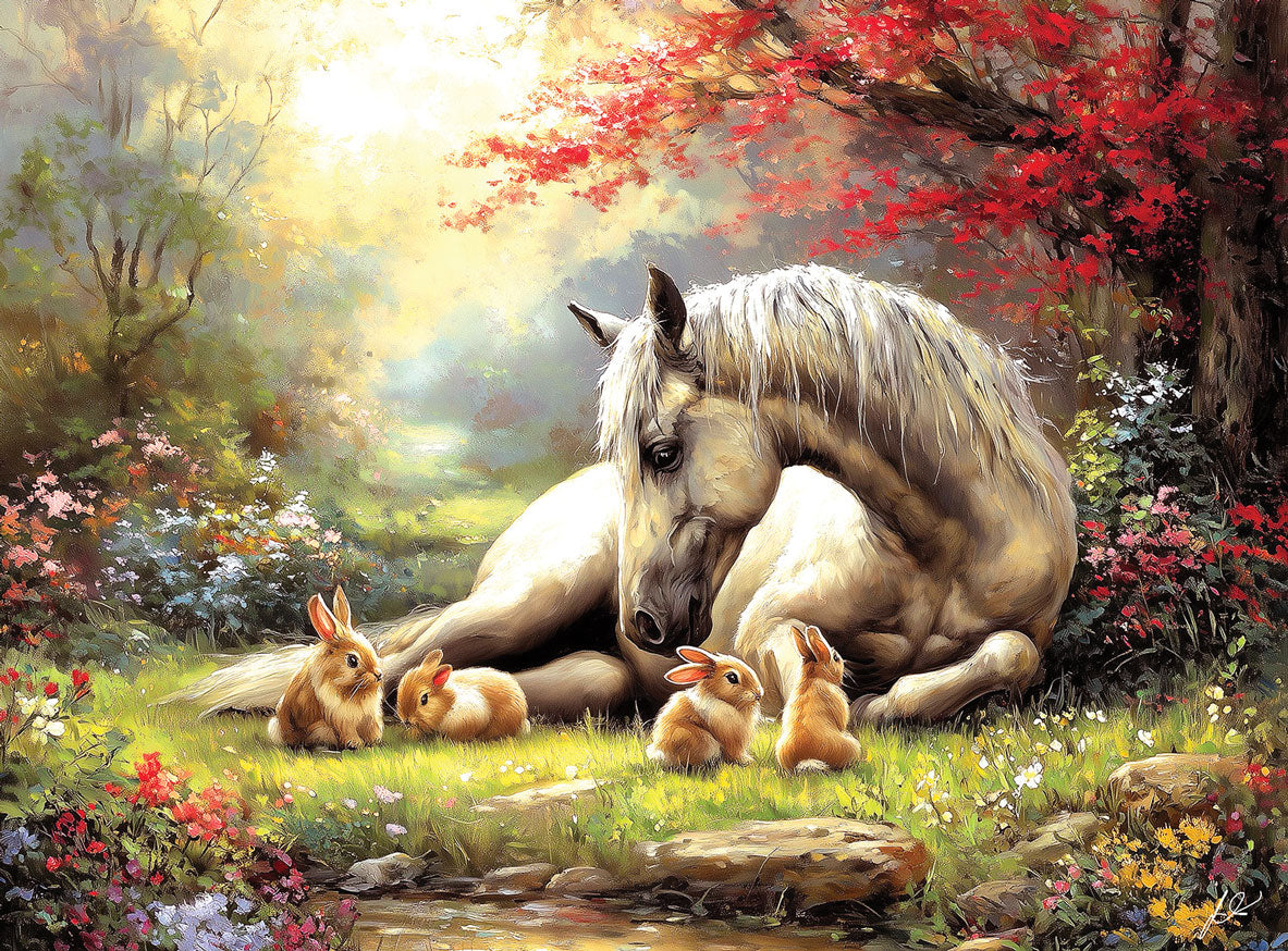 Rompecabezas de amigos de verano