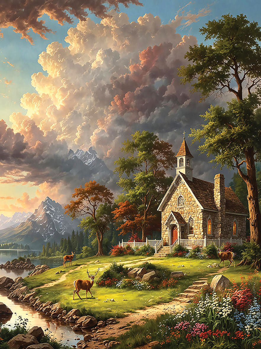 The Stone Church Jigsaw Puzzle