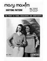 Hooded Pullover Pattern