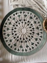 Twinkling Trees Crochet Tree Skirt