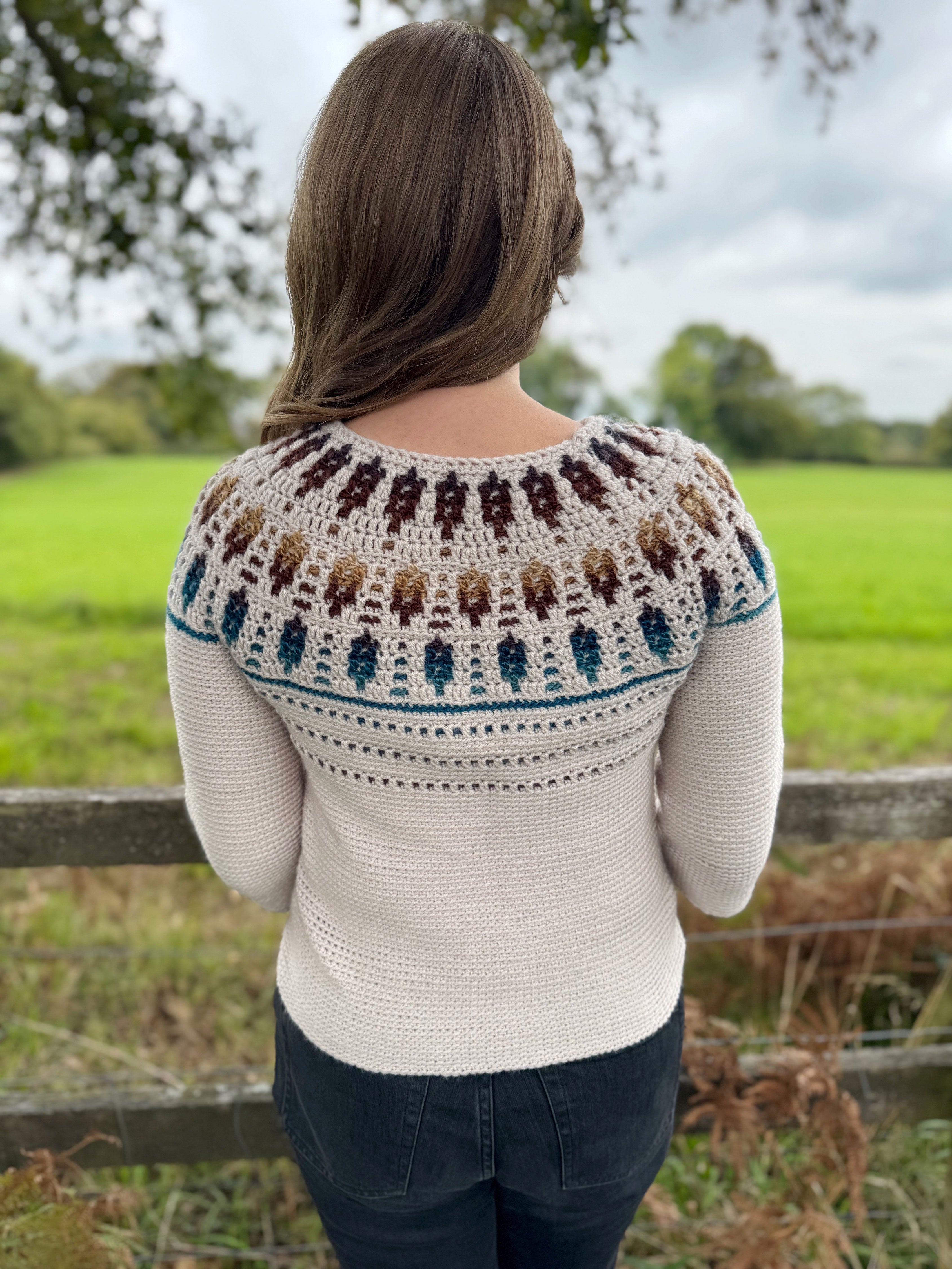 Starlight Sweater – Mary Maxim