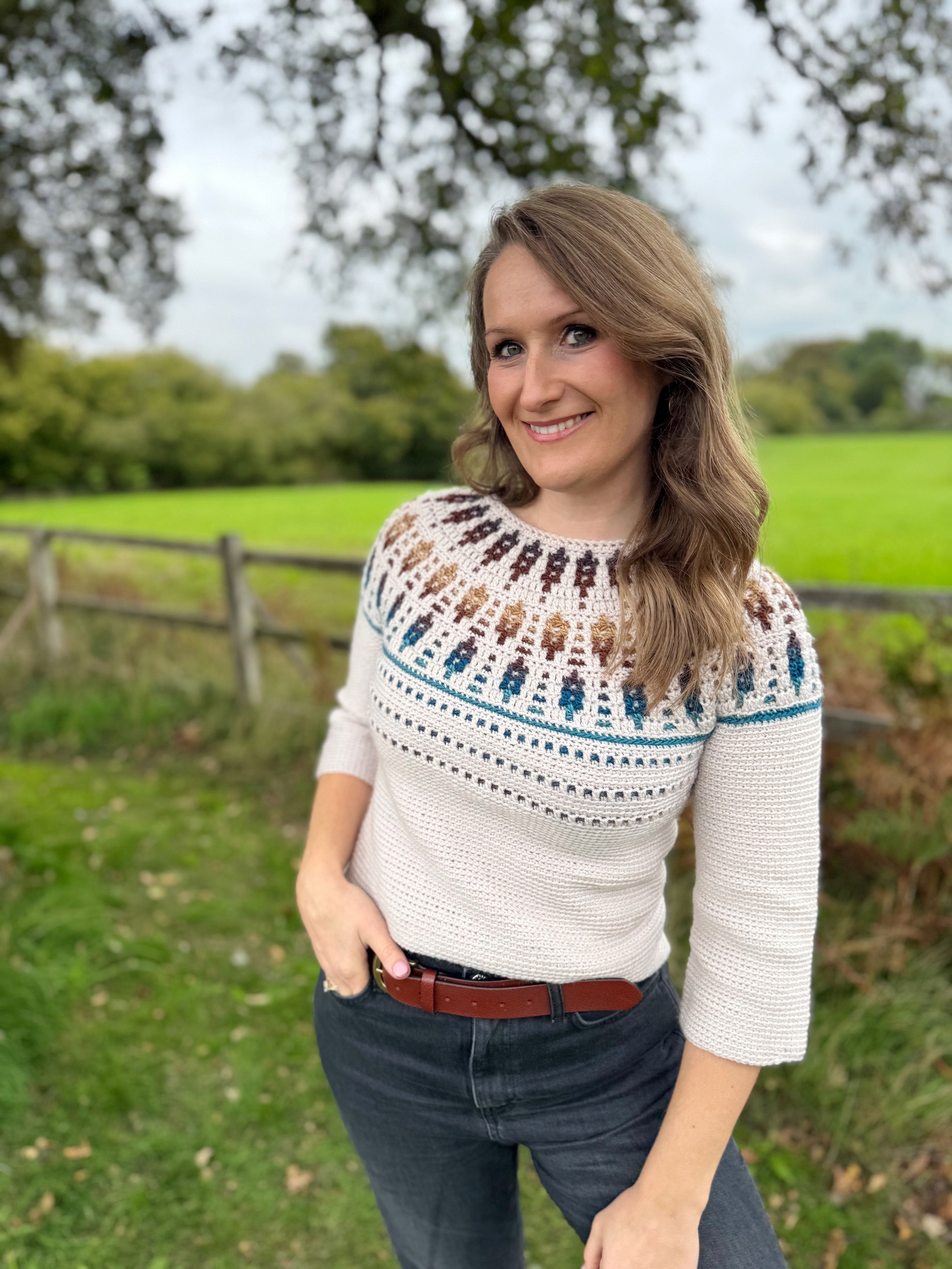 Starlight Sweater – Mary Maxim