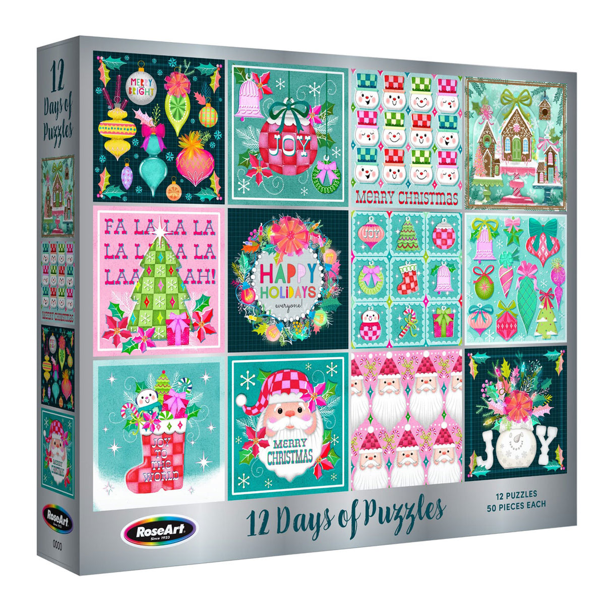 12 Day Advent Calendar Puzzle Set
