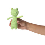 Trevor The Frog Amigurumi Kit