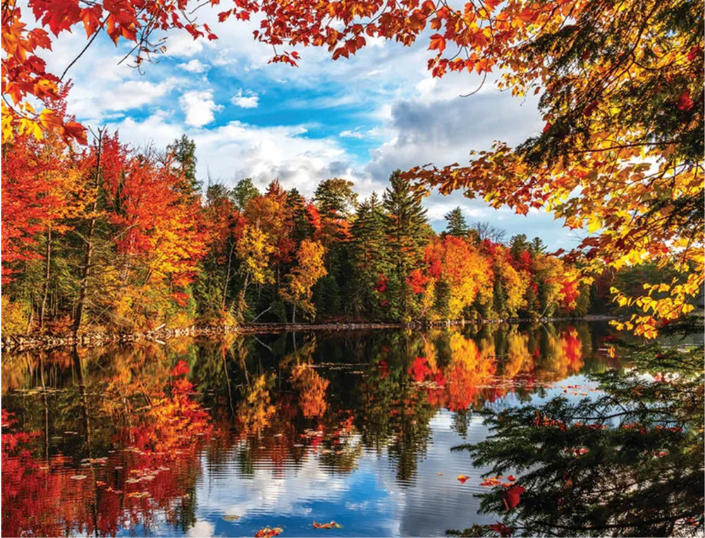 Autumn Lake Jigsaw Puzzle