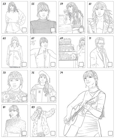 Wholesale Taylor Swift Coloring & Activity Book for your store - Faire