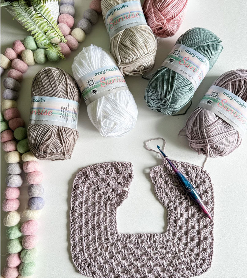 Mini Pop Crochet Cardigan – Mary Maxim