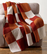 Warm Up America Knit Blanket