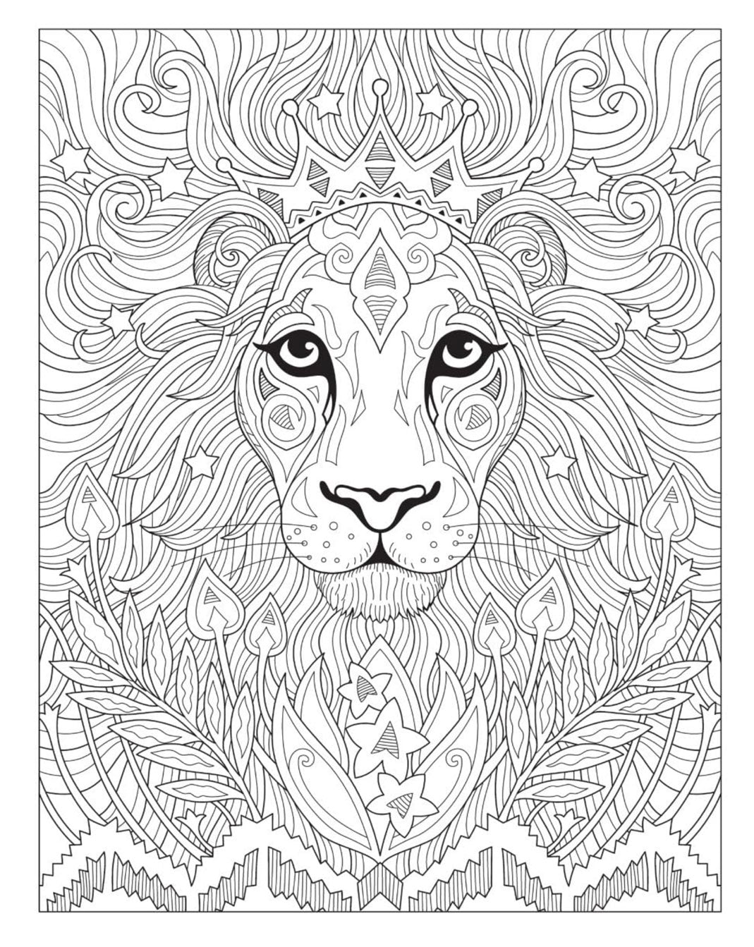 Stay Wild Coluring In Stay Wild Coloring Book – Mary Maxim
