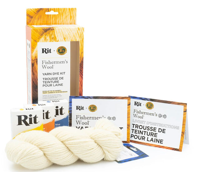 Lion Brand Fisherman's Wool Yarn Dye Kit Lion Brand Fisherman's Wool Yarn Dye Kit