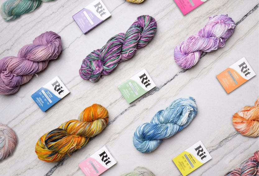 ⑦ まいまい40セット Lion Brand 24/7 Cotton Yarn Dye Kit – Mary Maxim