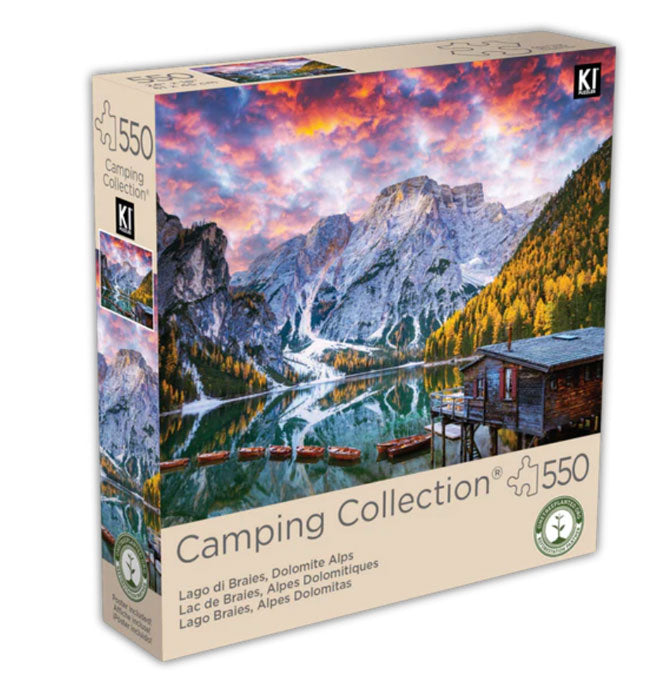Lago di Braies, Dolomite Alps Jigsaw Puzzle