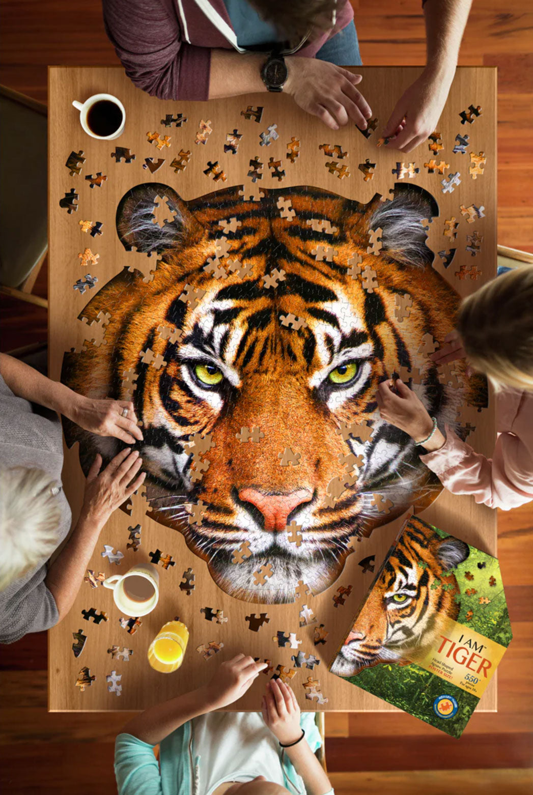 I Am Tiger Large Jigsaw Puzzle – Mary Maxim