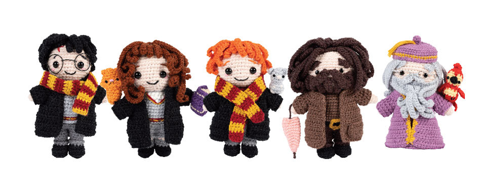 Harry Potter Character Amigurumi Crochet Doll Kits