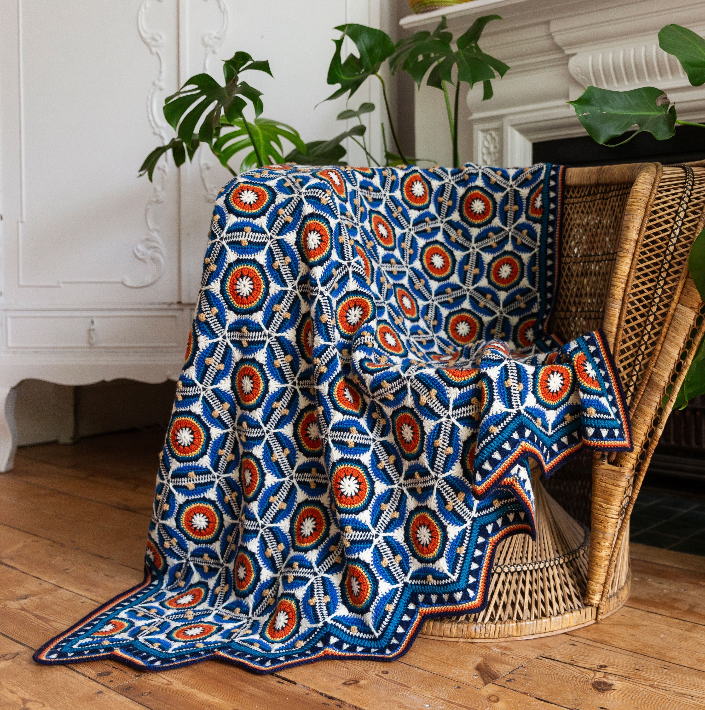 MariAつる Sevilla Blanket – Mary Maxim