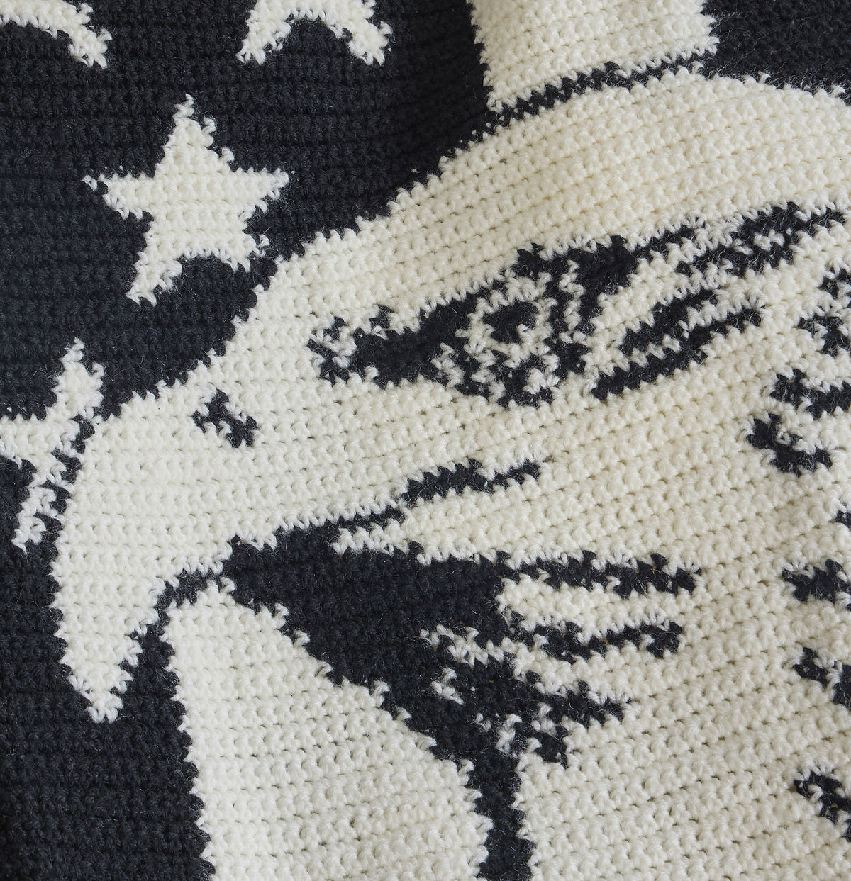 Sovereign Skies and Stripes Crochet Blanket