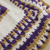 Purple/Topaz Sparkle Mandala Blanket